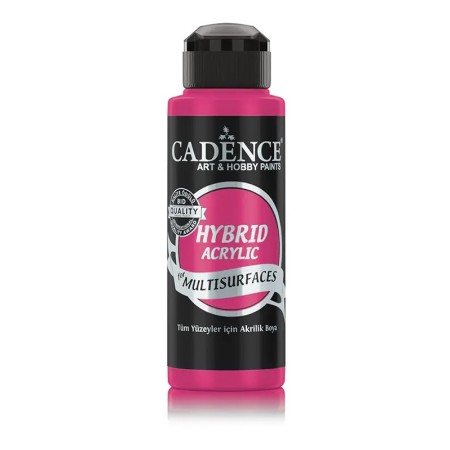 H025 Fushcia Hybrid Multisurface Acrylic Paint 120ML
