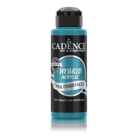 H041 Turquoise Hybrid Multisurface Acrylic Paint 120ML