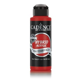 H053 Crimson Red Hybrid Multisurface Acrylic Paint 120ML