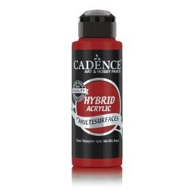 H054 Blood Red Hybrid Multisurface Acrylic Paint 120ML