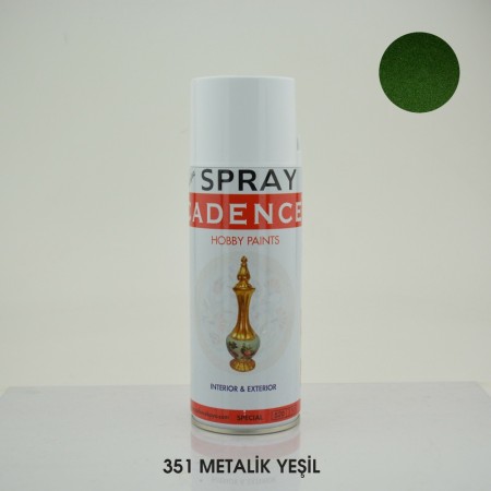 351 Metalik Yeşil  Sprey Boya