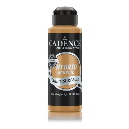 H013 Amber Hybrid Multisurface Acrylic Paint 120ML