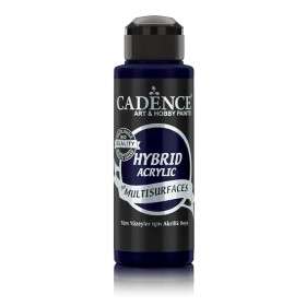 H062 Dark Blue Hybrid Multisurface Acrylic Paint 120ML