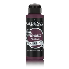 H064 Plum Hybrid Multisurface Acrylic Paint 120ML