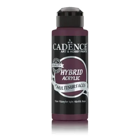H064 Damaszenerpflaume Hybrid Multi-Oberfläche Acrylfarbe 120ML