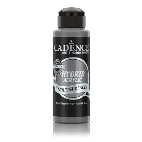 H090 Dark Gray Hybrid Multisurface Acrylic Paint 120ML