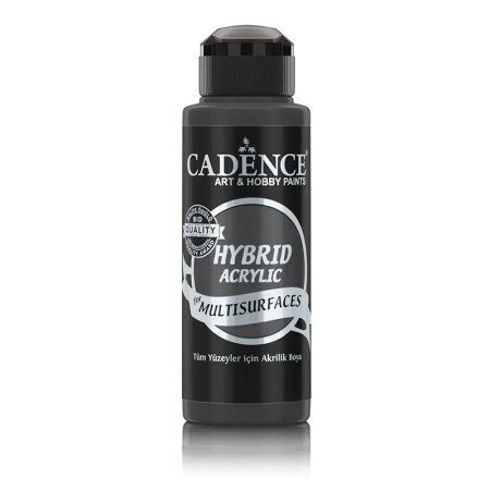 H091 Antrasit Hybrid Multi-Oberfläche Acrylfarbe 120ML