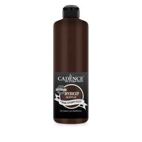 H018 Dark Brown Hybrid Multisurface Acrylic Paint 500ML