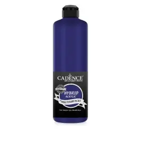 H038 Ultramarin Blue Hybrid Multisurface Acrylic Paint 500ML