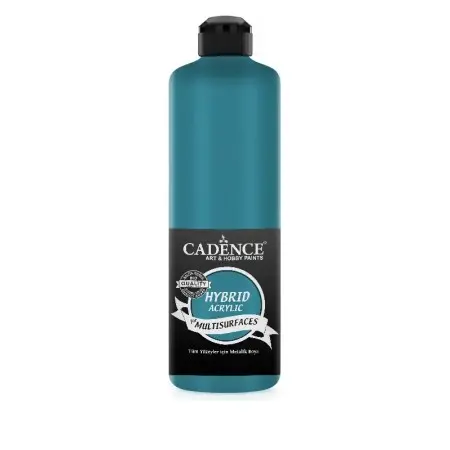 H041 Türkis Hybrid Multi-Oberfläche Acrylfarbe 500ML