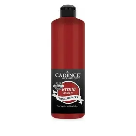 H054 Blood Red Hybrid Multisurface Acrylic Paint 500ML