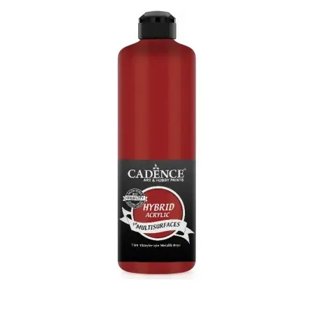 H054 Rot Blut Hybrid Multi-Oberfläche Acrylfarbe 500ML