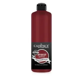 H055 Bordeaux Hybrid Multisurface Acrylic Paint 500ML