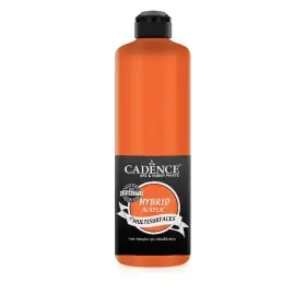 H012 Orange Hybrid Multisurface Acrylic Paint 500ML