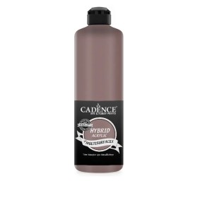 H082 Cairo Brown Hybrid Multisurface Acrylic Paint 500ML
