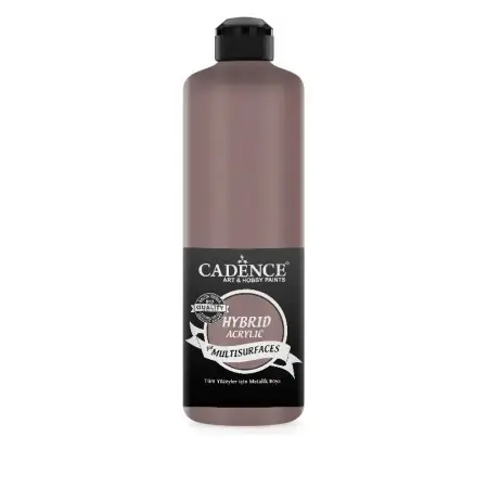 H082 Cairo Brown Hybrid Multisurface Acrylic Paint 500ML