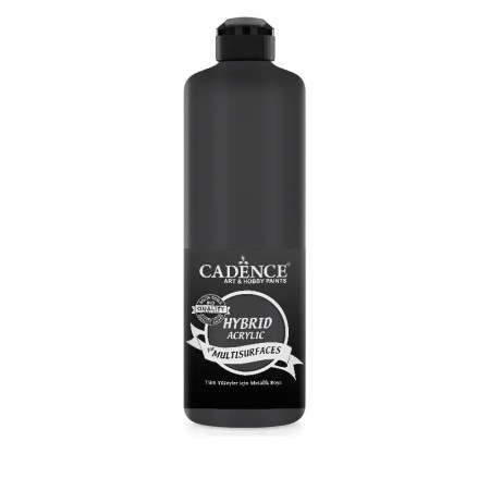 H091 Anthracite Black Hybrid Multisurface Acrylic Paint 500ML