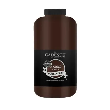 H018 Dark Brown Hybrid Multisurface Acrylic Paint 2LT