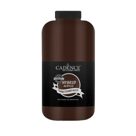 H018 Dunkelbraun Hybrid Multi-Oberfläche Acrylfarbe 2LT