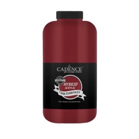 H055 Bordeauxrot Hybrid Multi-Oberfläche Acrylfarbe 2LT