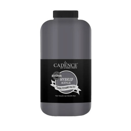 H058 Grau Schiefer Dunkel Hybrid Multi-Oberfläche Acrylfarbe 2LT