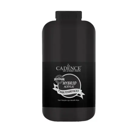 H060 Black Hybrid Multisurface Acrylic Paint 2LT