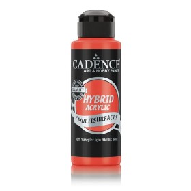 H105 Granatapfelblüte Hybrid Multi-Oberfläche Acrylfarbe 120ML