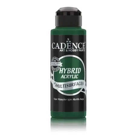 H113 Emerald Green Hybrid Multisurface Acrylic Paint 120ML