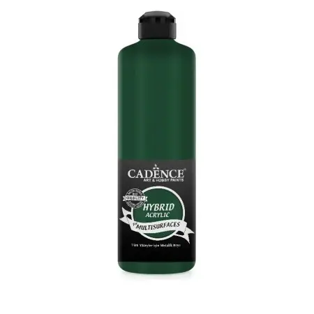 H113 Emerald Green Hybrid Multisurface Acrylic Paint 500ML
