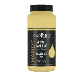 Cadence Vernikli Lake Boya L006 Açık Sarı 450ml