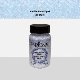 Cadence Opak Mermer Boyası 27 Mavi 90ML