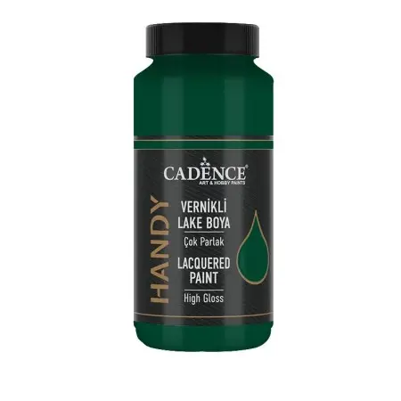 Cadence Vernikli Lake Boya L050 Koyu Orman Yesılı 450ml