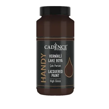 Cadence Vernikli Lake Boya L054 Koyu Kahve 450ml