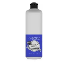 HSG001 Weiß Multi-Oberfläche Silber Glitzernd Hybridfarbe 500ML
