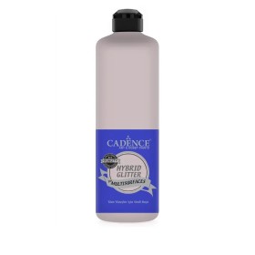 HSG004 Antique White - Silver Glitter Hybrid Multisurface Paint 500ML