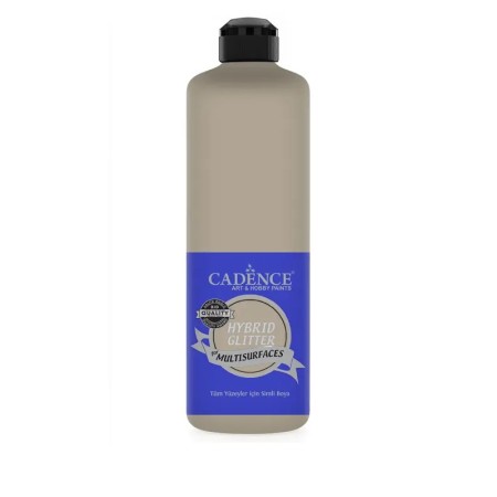 HSG006 Hell Beige Multi-Oberfläche Silber Glitzernd Hybridfarbe 500ML