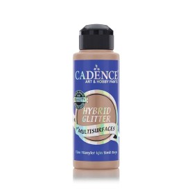 HSG094 Salmon - Silver Glitter Hybrid Multisurface Paint 120ML