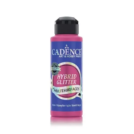 HSG025 Fuşya – Gümüş Simli Hibrit Multisurface 120ML