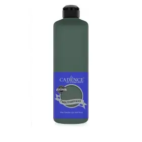 HSG093 Türkis-Grün Multi-Oberfläche Silber Glitzernd Hybridfarbe 500ML