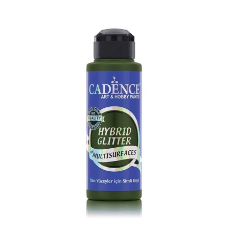 HSG051 Yaprak Yeşili – Gümüş Simli Hibrit Multisurface 120ML