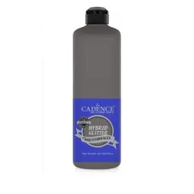 HSG081 Graffiti Grau Multi-Oberfläche Silber Glitzernd Hybridfarbe 500ML