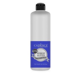 HSA001 White - Gold Glitter Hybrid Multisurface Paint 500ML