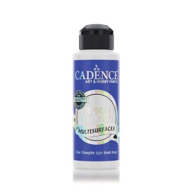 HSA001 White - Gold Glitter Hybrid Multisurface Paint 120ML