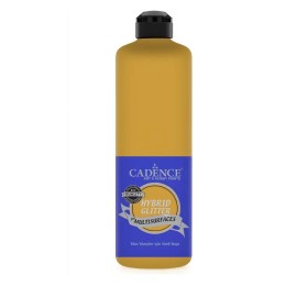 HSA103 Sun Yellow - Gold Glitter Hybrid Multisurface Paint 500ML