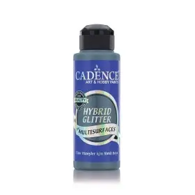 HSA042 Napoleon Blau Multi-Oberfläche Gold Glitzernd Hybridfarbe 120ML