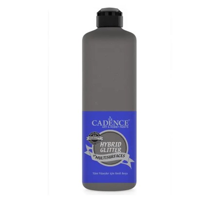 HSA081 Graffiti Gray - Gold Glitter Hybrid Multisurface Paint 500ML