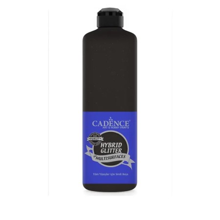 HSA060 Schwarz Multi-Oberfläche Gold Glitzernd Hybridfarbe 500ML