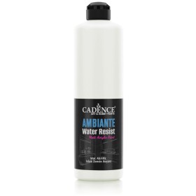 AW02 Pure White Ambiante Water Resist Acrylic Paint 500ML + Varnish Catalyst 20GR