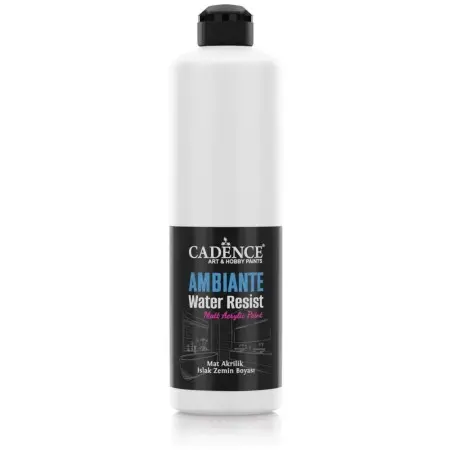 AW03 Ancient White Ambiante Water Resist Acrylic Paint 500ML + Varnish Catalyst 20GR