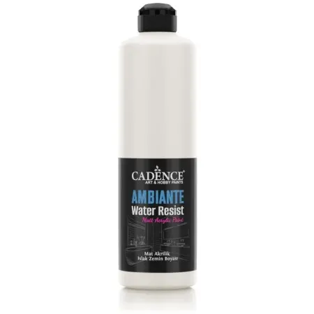 AW04 Antique White Ambiante Water Resist Acrylic Paint 500ML + Varnish Catalyst 20GR